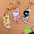 【漫遊台灣XSanrio三麗鷗】NEW鋅合金鑰匙圈-台灣款 HELLO KITTY 布丁狗 酷企鵝 2025新品_2