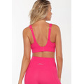 Lorna Jane-THE ONE前拉鍊後背扣運動內衣-螢光桃_1