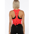 Lorna Jane-Freestyle後背開叉高圓領運動背心-紅❤-XXS_4