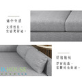 金閣｜L型貓抓皮沙發-鐵灰色-L型沙發210cm_6