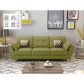 布里斯｜三人座貓抓皮沙發-橄欖綠-三人沙發190cm_2