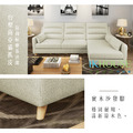 金閣｜L型貓抓皮沙發-米白色(預購)-L型沙發210cm_5