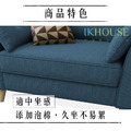 小布里｜小雙人位貓抓皮沙發-深藍色(預購)-雙人沙發136cm_2