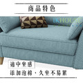 小布里｜小雙人位貓抓皮沙發-冰川藍(預購)-雙人沙發136cm_2