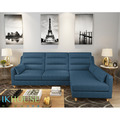 金閣｜L型貓抓皮沙發-深藍色(預購)-L型沙發210cm_3