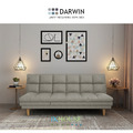 達爾文｜貓抓皮沙發床-淺咖啡_2