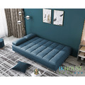 瑪丹娜｜貓抓皮沙發床-深藍色_3