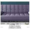 瑪丹娜｜貓抓皮沙發床-芋頭紫_6