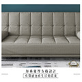 瑪丹娜｜貓抓皮沙發床-淺咖啡_6