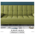 瑪丹娜｜貓抓皮沙發床-橄欖綠(預購)_6