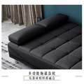 瑪丹娜｜貓抓皮沙發床-墨黑色(預購)_7