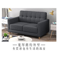 派克｜小雙人位貓抓皮沙發-紳士灰(預購)雙人沙發122cm_4