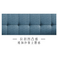 派克｜小雙人位貓抓皮沙發-深藍色(預購)雙人沙發122cm_5