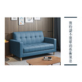 傑西｜小雙人位貓抓皮沙發-深藍色-雙人沙發122cm_4