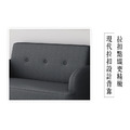 尼莫｜小雙人位貓抓皮沙發-紳士灰-雙人沙發119cm_6