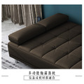 瑪丹娜｜貓抓皮沙發床-深咖啡(預購)_7