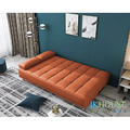 瑪丹娜｜貓抓皮沙發床-南瓜橘(預購)_3