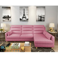 金閣｜L型貓抓皮沙發-淺粉紅-L型沙發210cm_4