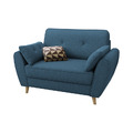 小布里｜小雙人位貓抓皮沙發-深藍色(預購)-雙人沙發136cm_1