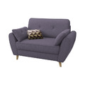小布里｜小雙人位貓抓皮沙發-芋頭紫-雙人沙發136cm_1