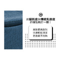 艾薇拉升級款｜虎抓皮沙發床-深藍色_4