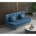 艾薇拉升級款｜虎抓皮沙發床-深藍色_2