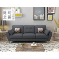 布里斯｜三人座貓抓皮沙發-紳士灰-三人沙發190cm_2