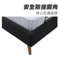 艾格｜雙人5尺經典貓抓布床組_3