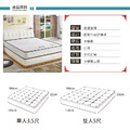 浪漫雲端｜記憶棉獨立筒床墊-雙人5尺_5