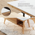 剛剛好升降岩板茶几-原木色_5