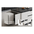 百變一桌四椅升降茶几-黑白色_7