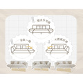 飛翼｜雙扶手可調貓抓布沙發_4