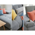 灰曜｜貓抓布L型沙發_5