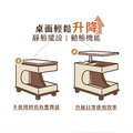 馬鞍皮多功能推車茶几_2