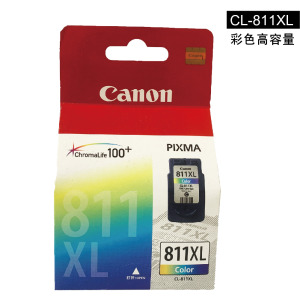 *暫無銷售*【台灣榮工-原廠品 】原廠 CL-811XL 高容量彩色墨水匣 適用Canon印表機