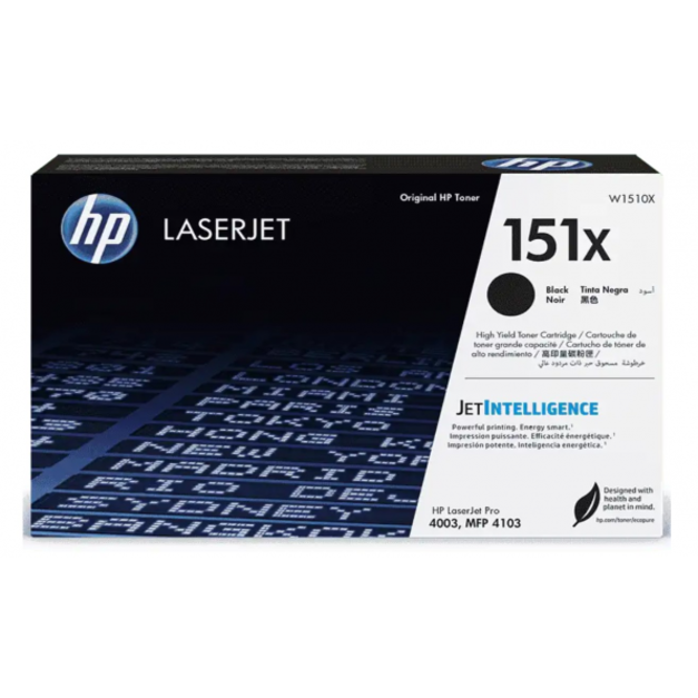 【台灣榮工-原廠品】原廠 151X/W1510X 黑色碳粉匣  適用HP LJ 4003 / 4103 印表機
