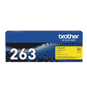 【台灣榮工-原廠品】原廠 TN-263Y 黃色碳粉匣HL-L3270CDW/MFC-L3750CDW適用Brother印表機