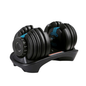 【台灣榮工-NutroOne 】3秒極速調重家用啞鈴-輕量級單支裝 (15節可調重量/ 均贈底座）