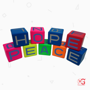 (團購)益智方塊8CM-字母型 - 3組