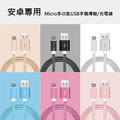 【安卓專用】Micro多功能USB尼龍編織手機傳輸/充電線-1米長_1