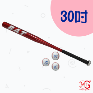 30吋鋁棒球組(附3顆硬式棒球)