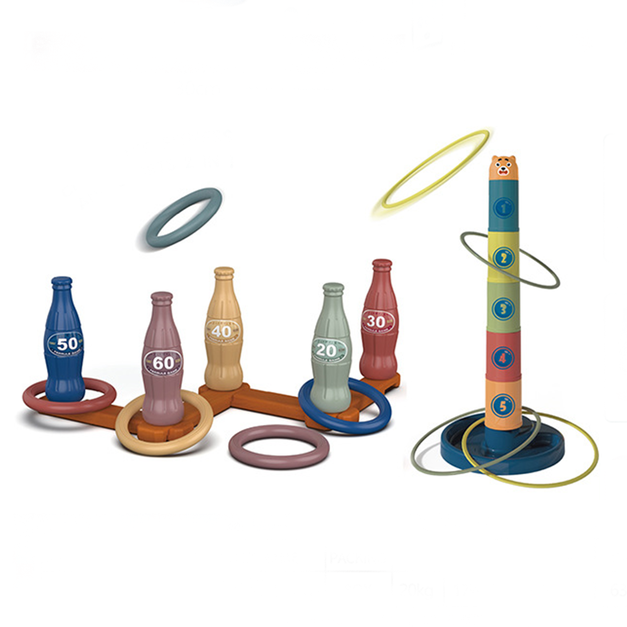 酒瓶疊杯套圈套裝組