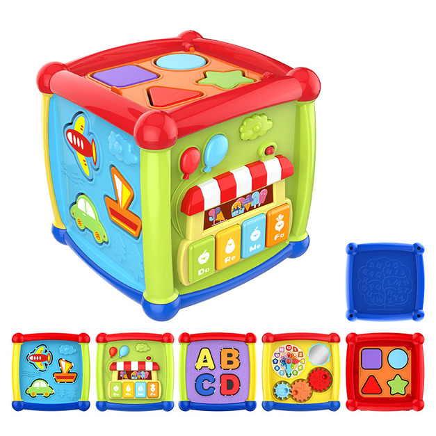 益智聲光6面盒