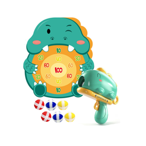 可愛恐龍球球槍(附標靶)