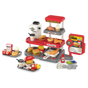 仿真漢堡速食店