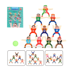 大力士疊疊樂 16個人偶