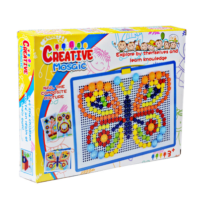 蘑菇釘拼插板組 296件