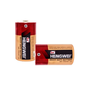 恆威HENGWEI 無尾熊 環保綠能碳鋅電池 1號- 2入裝