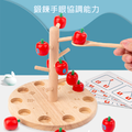 木製摘蘋果遊戲組_2