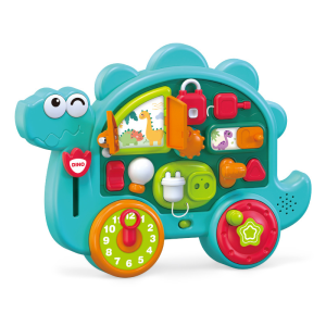 多功能忙碌板 恐龍車